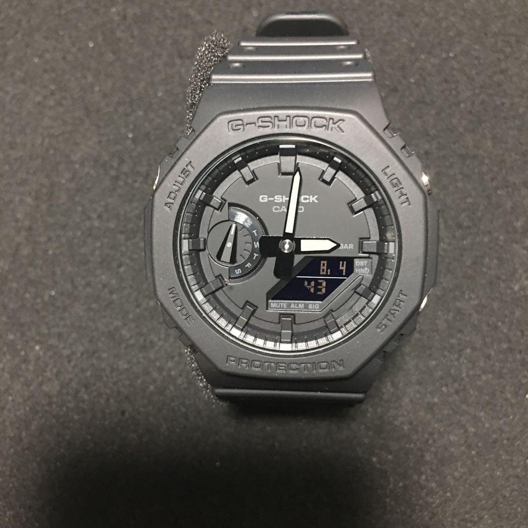 Casio G-Shock Octagon Dial GA-2100-1A1JF Watch with Resin and Silicone Band — Japan Import