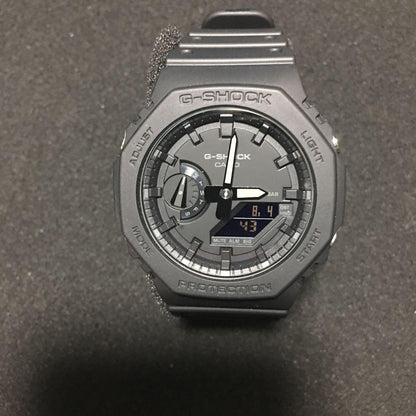 Casio G-Shock Octagon Dial GA-2100-1A1JF Watch with Resin and Silicone Band — Japan Import