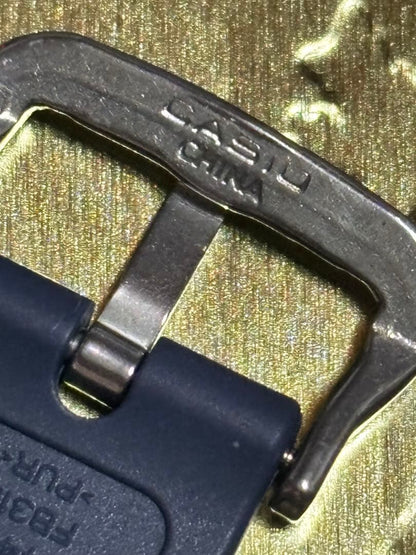 Casio G-Shock DW-5600E Body Only Navy Replacement Bezel and Belt — Japan Import