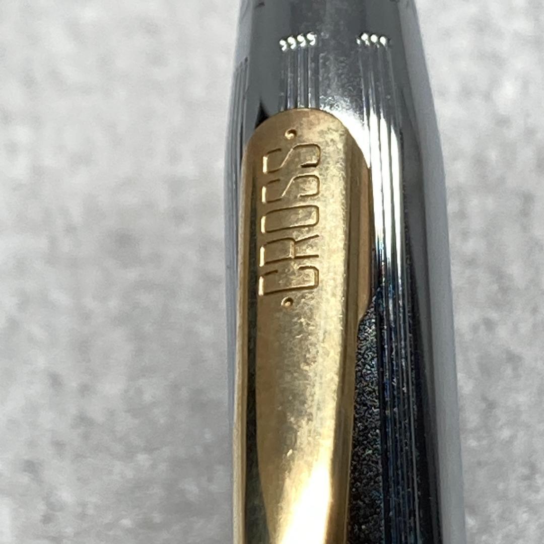 Cross Classic Century Silver Ballpoint Pen with Case Japan Import