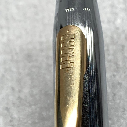 Cross Classic Century Silver Ballpoint Pen with Case Japan Import