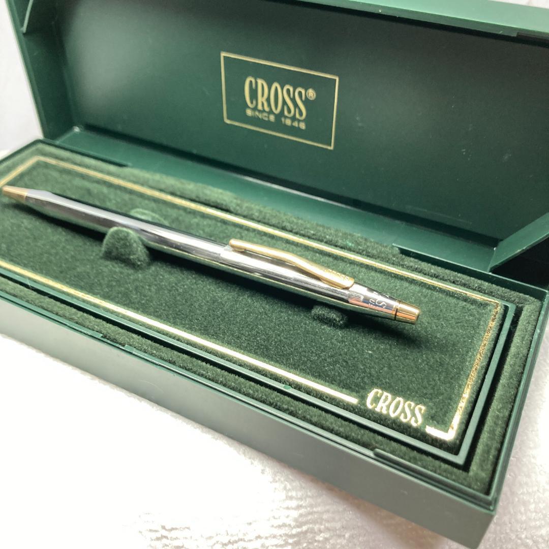 Cross Classic Century Silver Ballpoint Pen with Case Japan Import