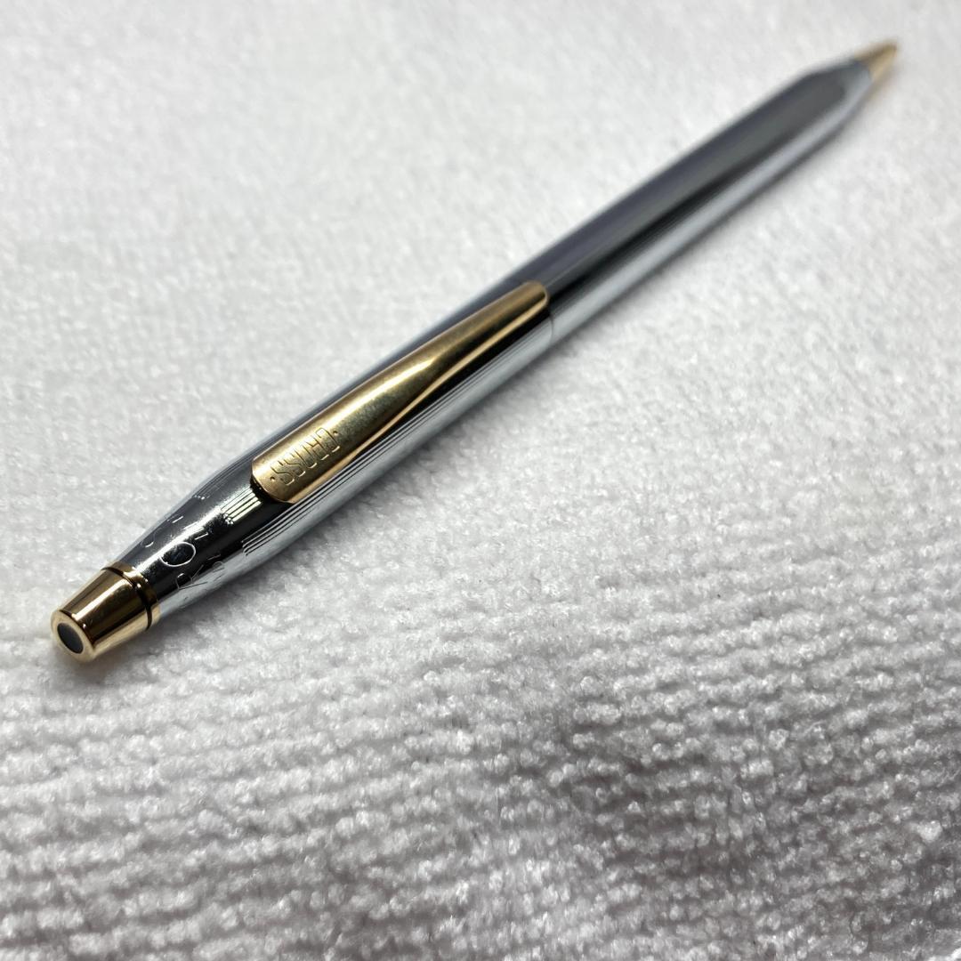 Cross Classic Century Silver Ballpoint Pen with Case Japan Import