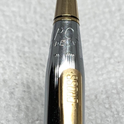 Cross Classic Century Silver Ballpoint Pen with Case Japan Import