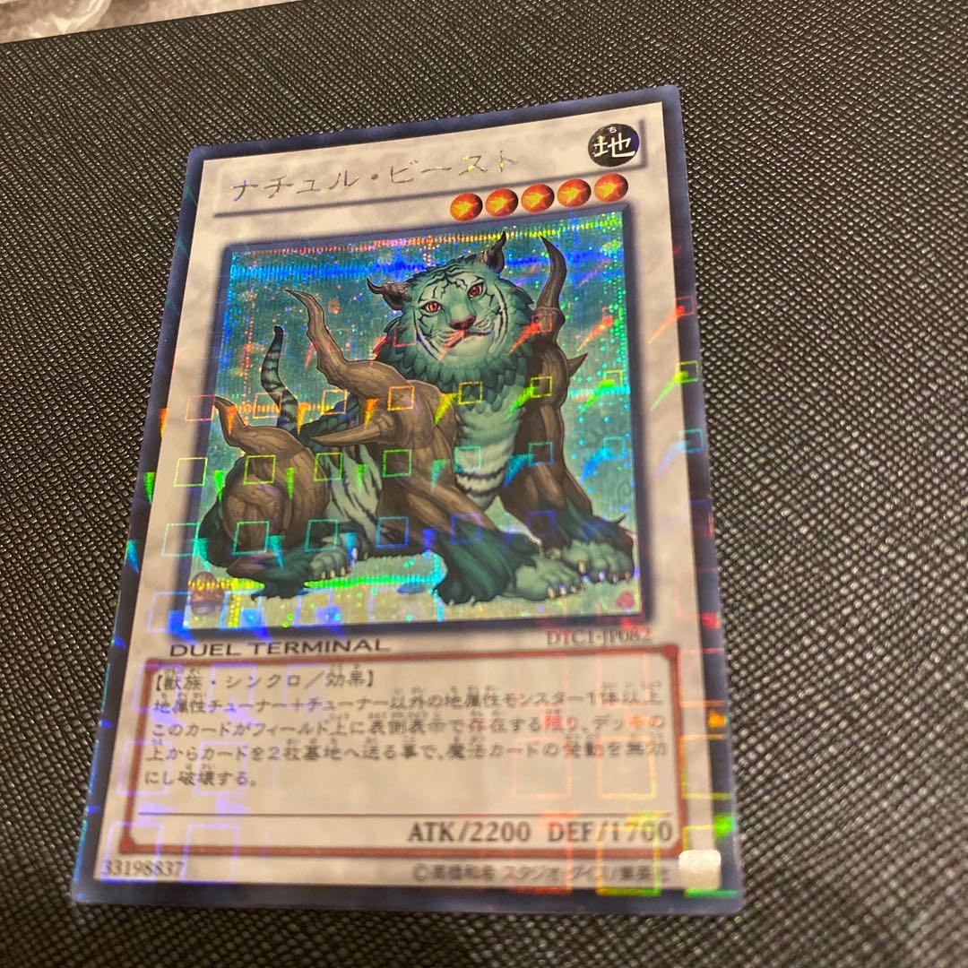 Yugioh Naturia Beast DTC Secret Rare Japanese monster card from Japan import edition