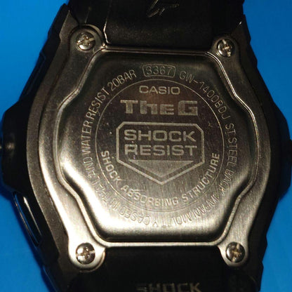 Casio G-Shock GW-1400BDJ Radio Solar Rare Meta Black Watch — Japan Import