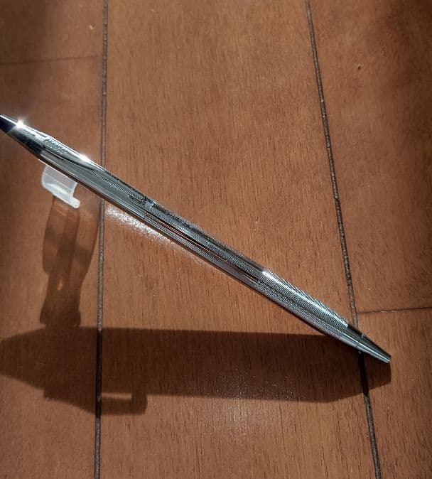 Makisu Cross Ballpoint Pen Stainless Steel Black Ink Made in USA — Japan Import