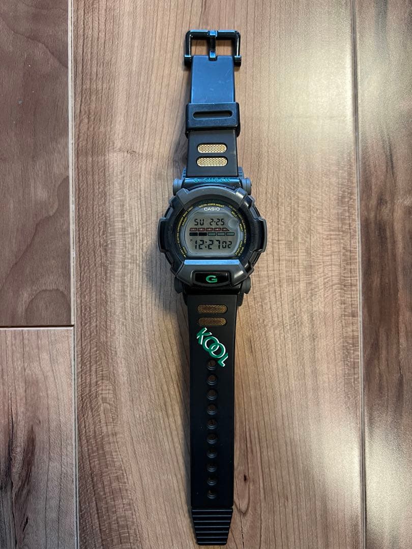 G-Shock Kool DW-002 Collab Watch - Black Dial Silicone Band — Japan Import