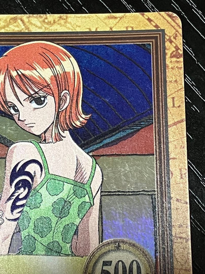 One Piece Carddass Hyper Battle Nami and Arlong Pirates Member Card C151 Japan import front view