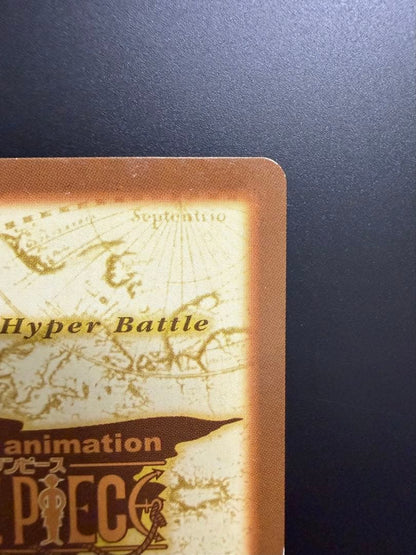 One Piece Carddass Hyper Battle Buggy Treasure Obsession C24 collectible card by Bandai with minor wear
