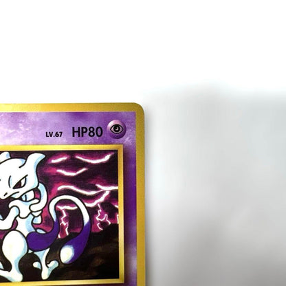 1998 Bandai Pokémon TCG Mewtwo LV.67 Green expansion sheet trading card
