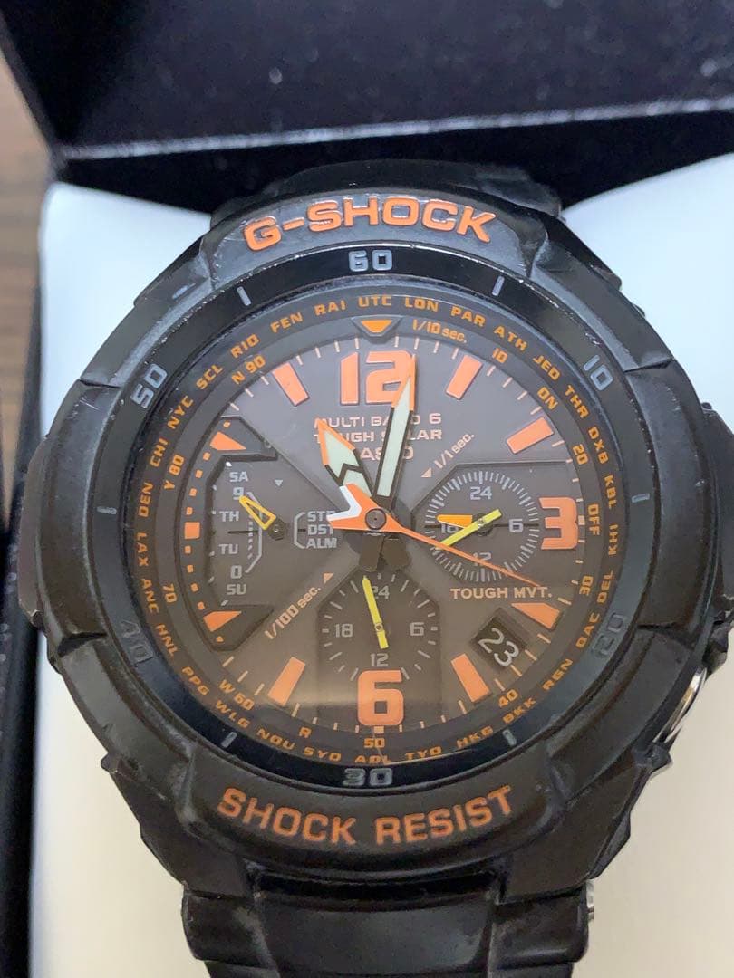 Casio G-Shock Sky Cockpit GW-3000B Pilot Watch Radio Solar — Japan Import