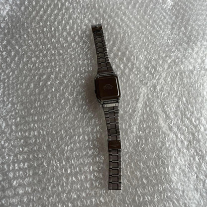 Casio Digital Wristwatch CA506-1 Model Data Bank with Metal Band — Japan Import