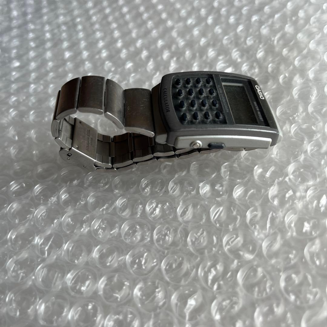 Casio Digital Wristwatch CA506-1 Model Data Bank with Metal Band — Japan Import