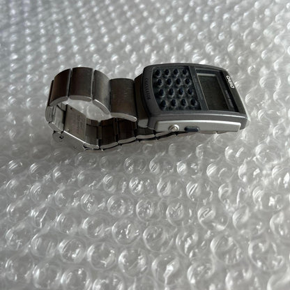 Casio Digital Wristwatch CA506-1 Model Data Bank with Metal Band — Japan Import