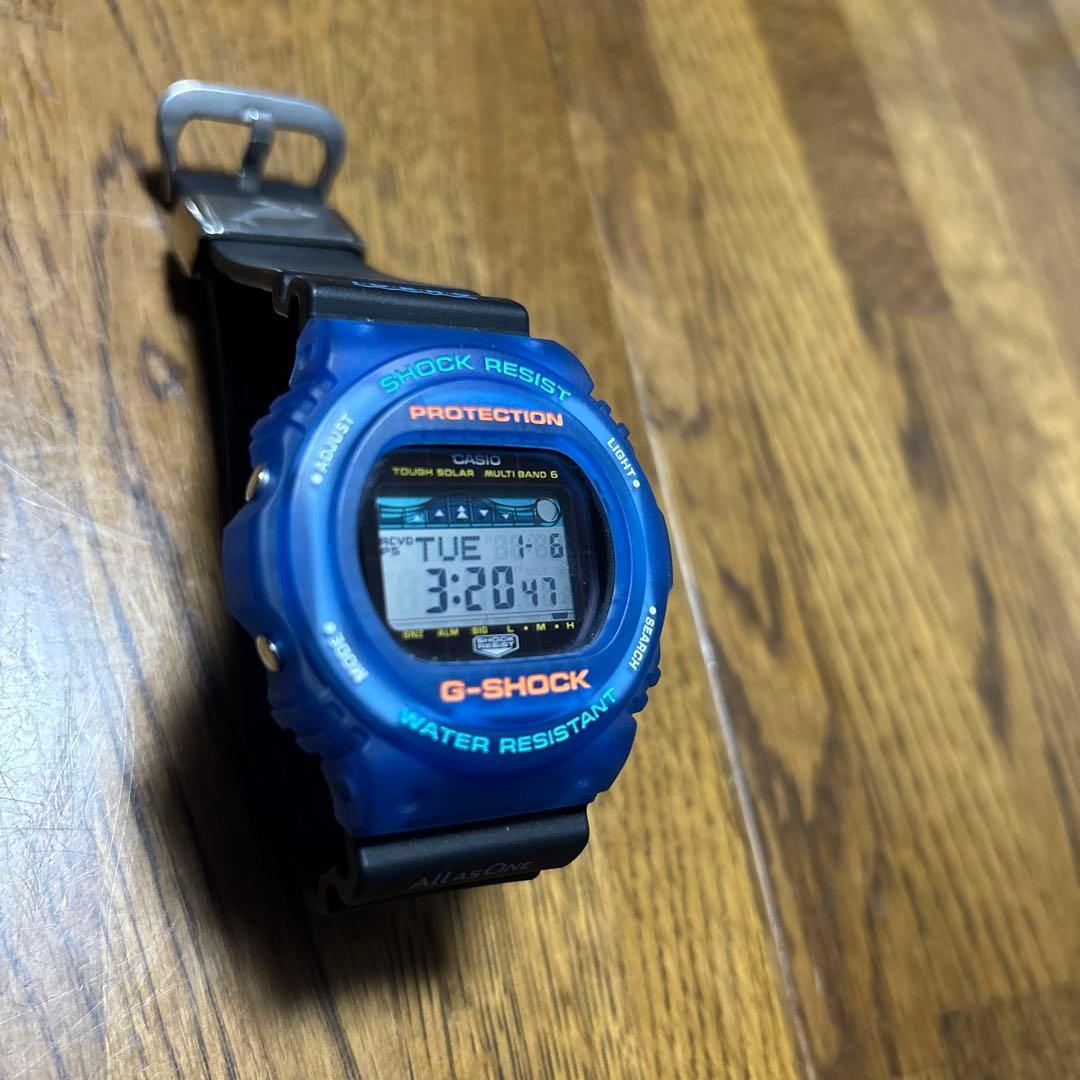 Casio G-Shock G-Lide GWX-5700K-2 Model 30th Anniversary Water Resistant with Message Band — Japan Import