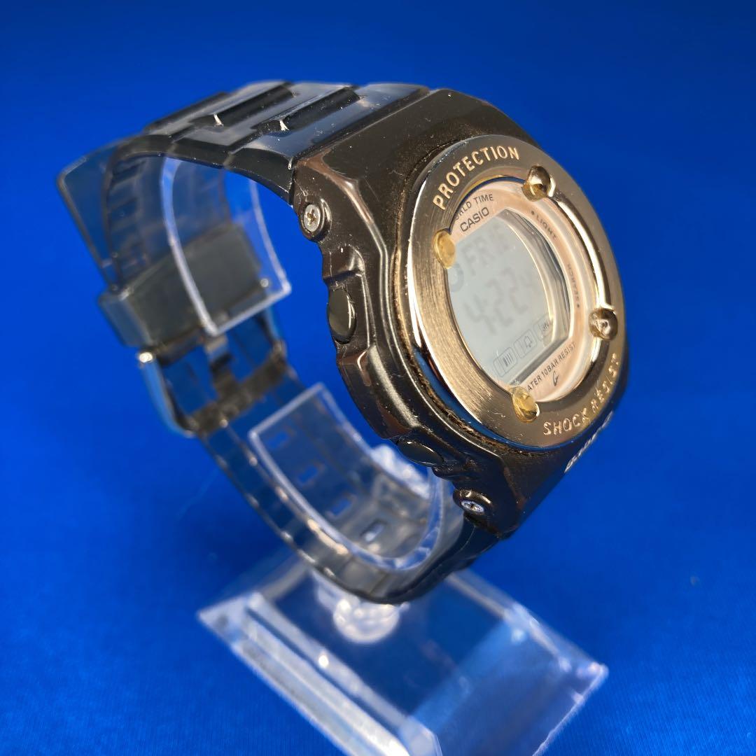 Casio Baby-G BG-1300G Skeleton Band Watch with Pink Accents and Water Resistance