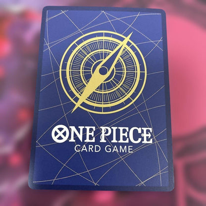 One Piece Monkey D. Luffy OP13-120 SR Japanese trading card with slight white scratch from card game series