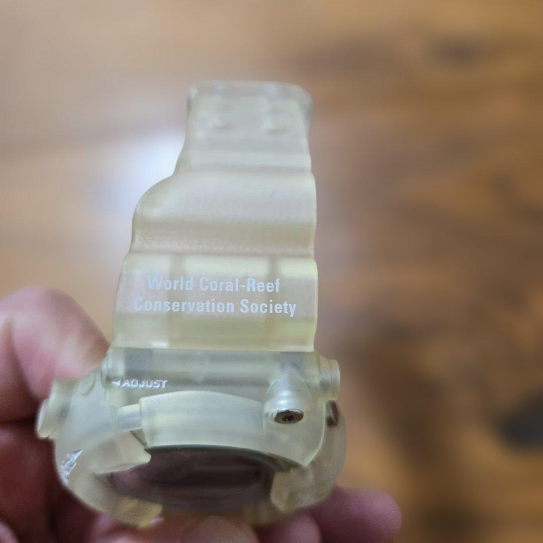 Casio G-Shock Digital Watch Frogman Clear Model with 20 ATM Water Resistance