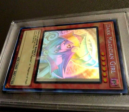 Yu-Gi-Oh First Edition Black Magician Girl Holographic Rare Card GFP2-EN177 with ghost error