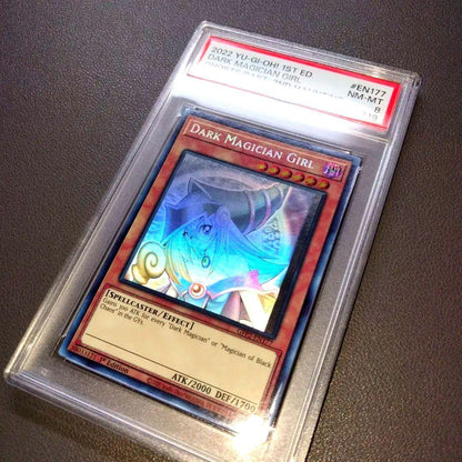 Yu-Gi-Oh First Edition Black Magician Girl Holographic Rare Card GFP2-EN177 with ghost error