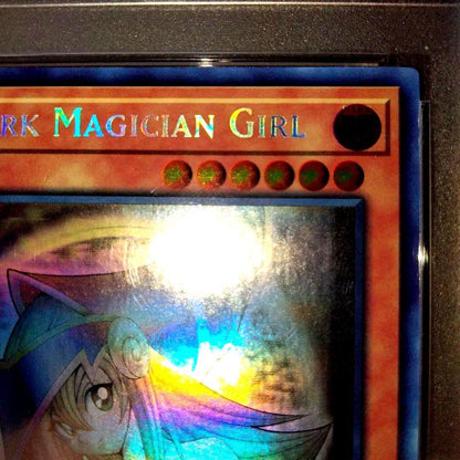 Yu-Gi-Oh First Edition Black Magician Girl Holographic Rare Card GFP2-EN177 with ghost error