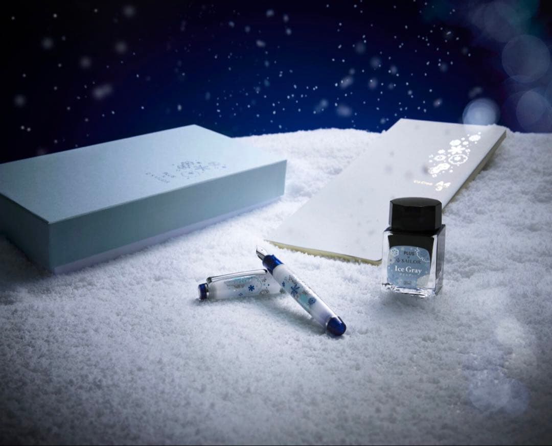 K.Creie Premium Cross × Professional Gear Slim Limited Snow Set — Japan Import