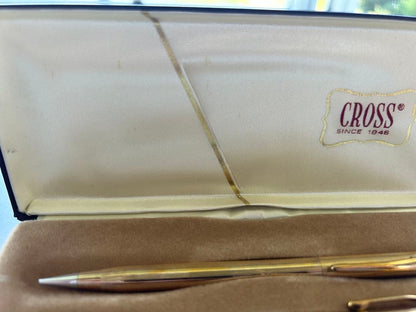Cross Pen and Mechanical Pencil Set with Cases
