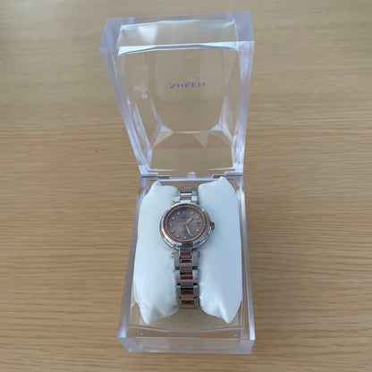 Casio Sheen Shw-1504sg-4ajf Radio Wave Solar Watch