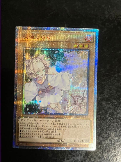 Yugioh Haruura 20th Gray Ruraura Japanese effect monster card for play and collection