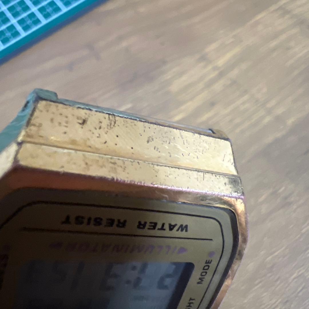 Casio A168 Gold Classic Digital Watch — Model 1572 — Japan Import