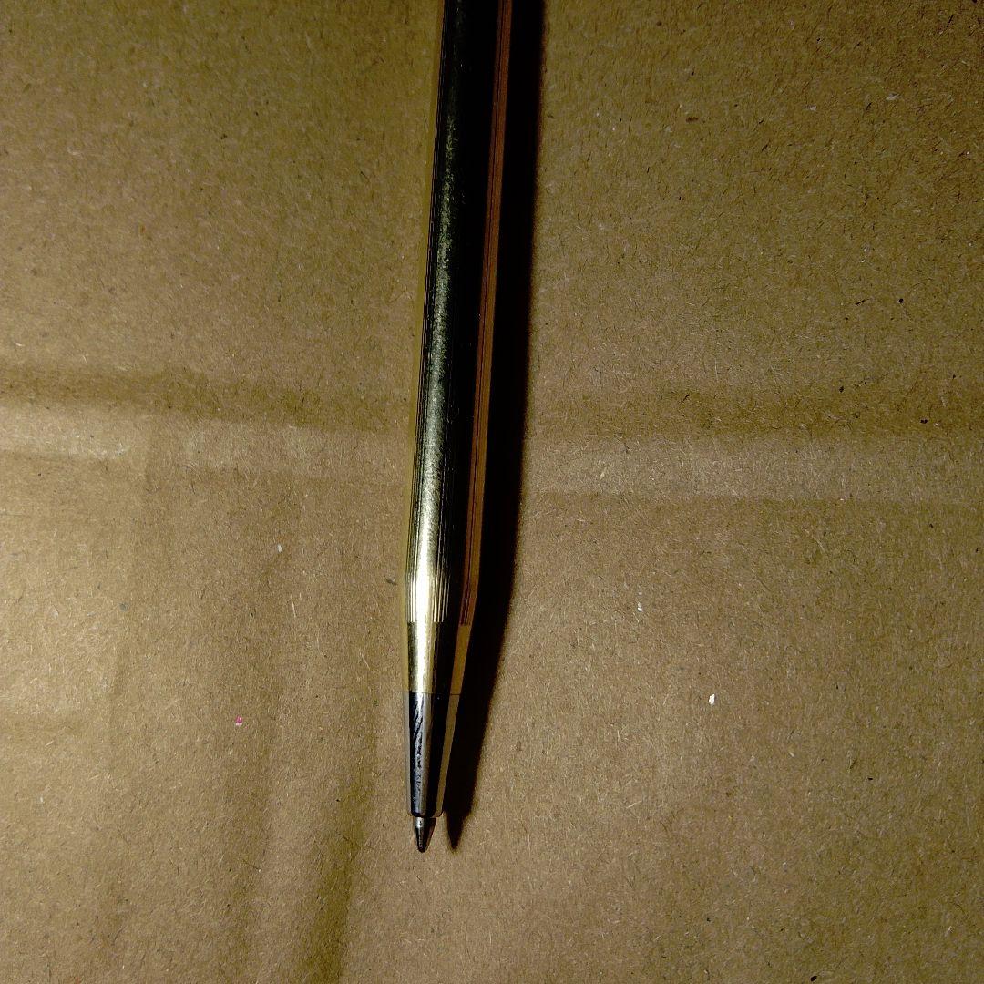 Cross Gold Twist Ballpoint Pen with McDonald's Logo Clip - Japan Import