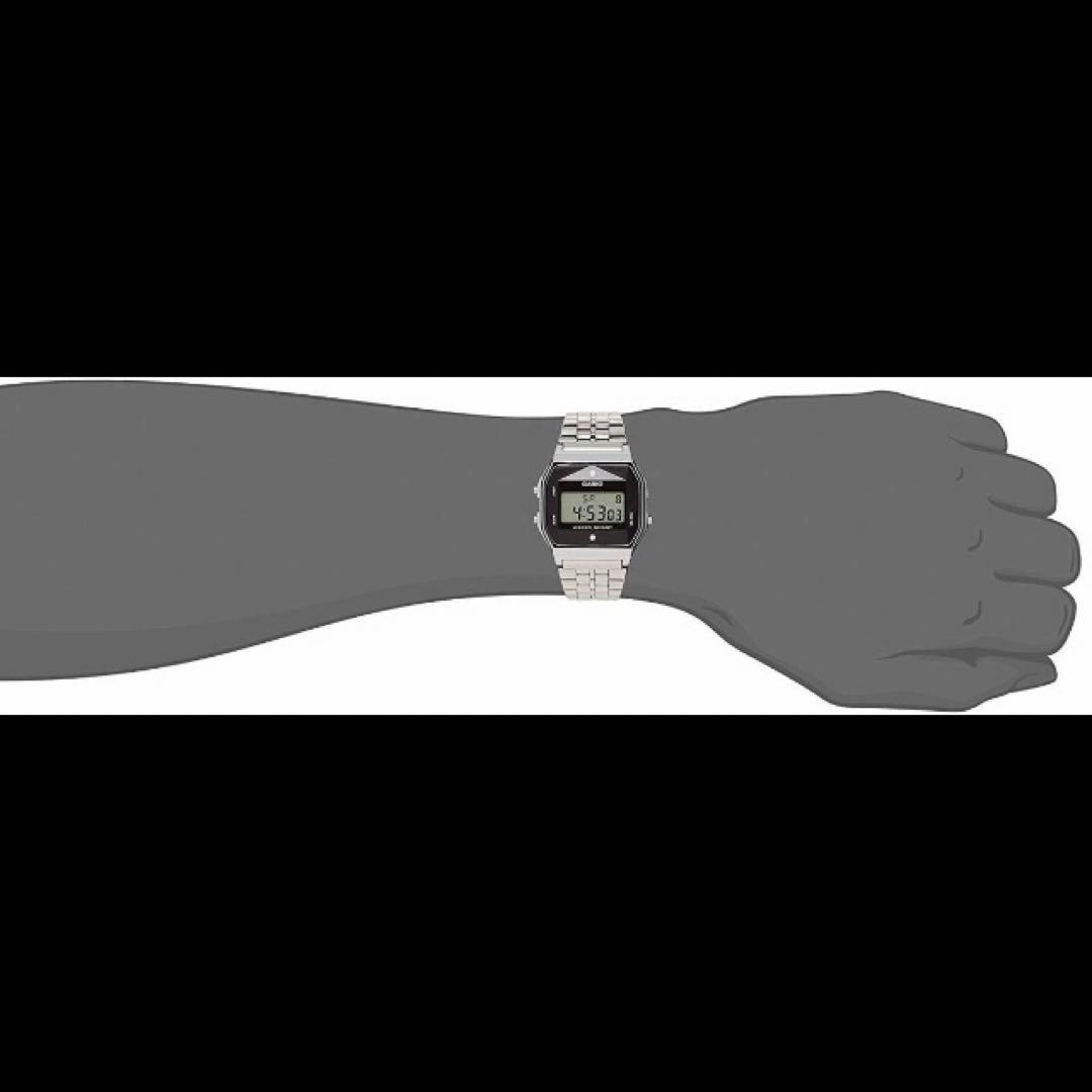 Casio A-159WAD-1 Diamond Accented Cheap Casio with Box — Japan Import
