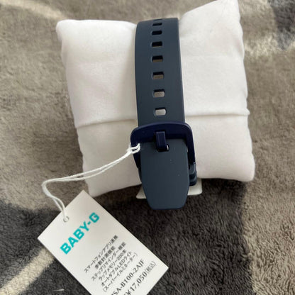 Casio Baby-G Series BSA-B100-2AJF Bluetooth Navy Smartwatch with Step Tracker — Japan Import
