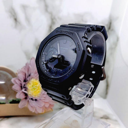 Casio G-Shock All Black GA-2100 Watch — Japan Import