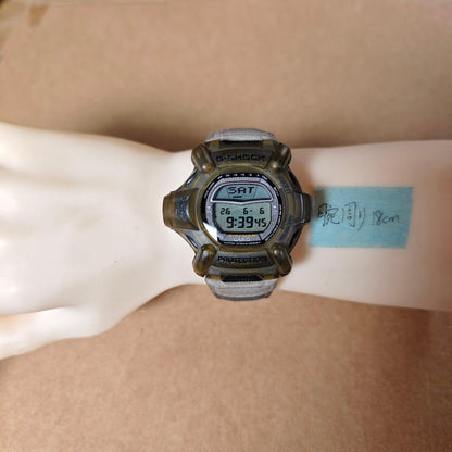 Casio G-Shock Riseman DW-9100 Skeleton Color with Titanium Back Cover Altimeter Barometer Thermometer — Japan Import