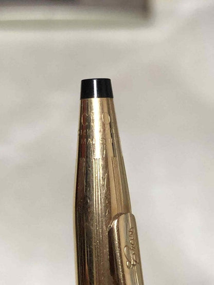 Japan Made 14kt Gold-plated Cross Sharp Pen 1/20 Model USA