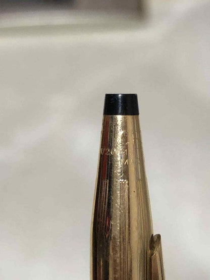 Japan Made 14kt Gold-plated Cross Sharp Pen 1/20 Model USA