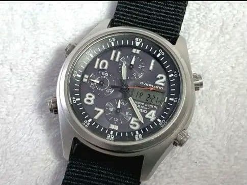 Casio Overland Wave Cepter Radio Signal Tough Solar Chronograph Digital Watch Model OVW-500BJ — Japan Import