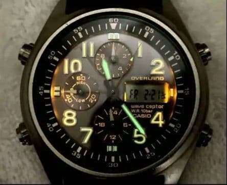 Casio Overland Wave Cepter Radio Signal Tough Solar Chronograph Digital Watch Model OVW-500BJ — Japan Import