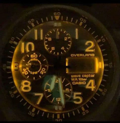 Casio Overland Wave Cepter Radio Signal Tough Solar Chronograph Digital Watch Model OVW-500BJ — Japan Import
