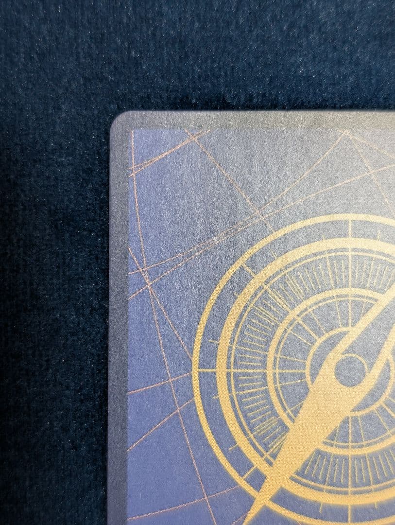 One Piece Card Game Yamato SP OP01-121 Parallel card with faint line scratch on back, shown in protective sleeve