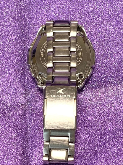 Casio Oceanus OCW-T600 Black Titanium Chronograph Watch — Japan Import
