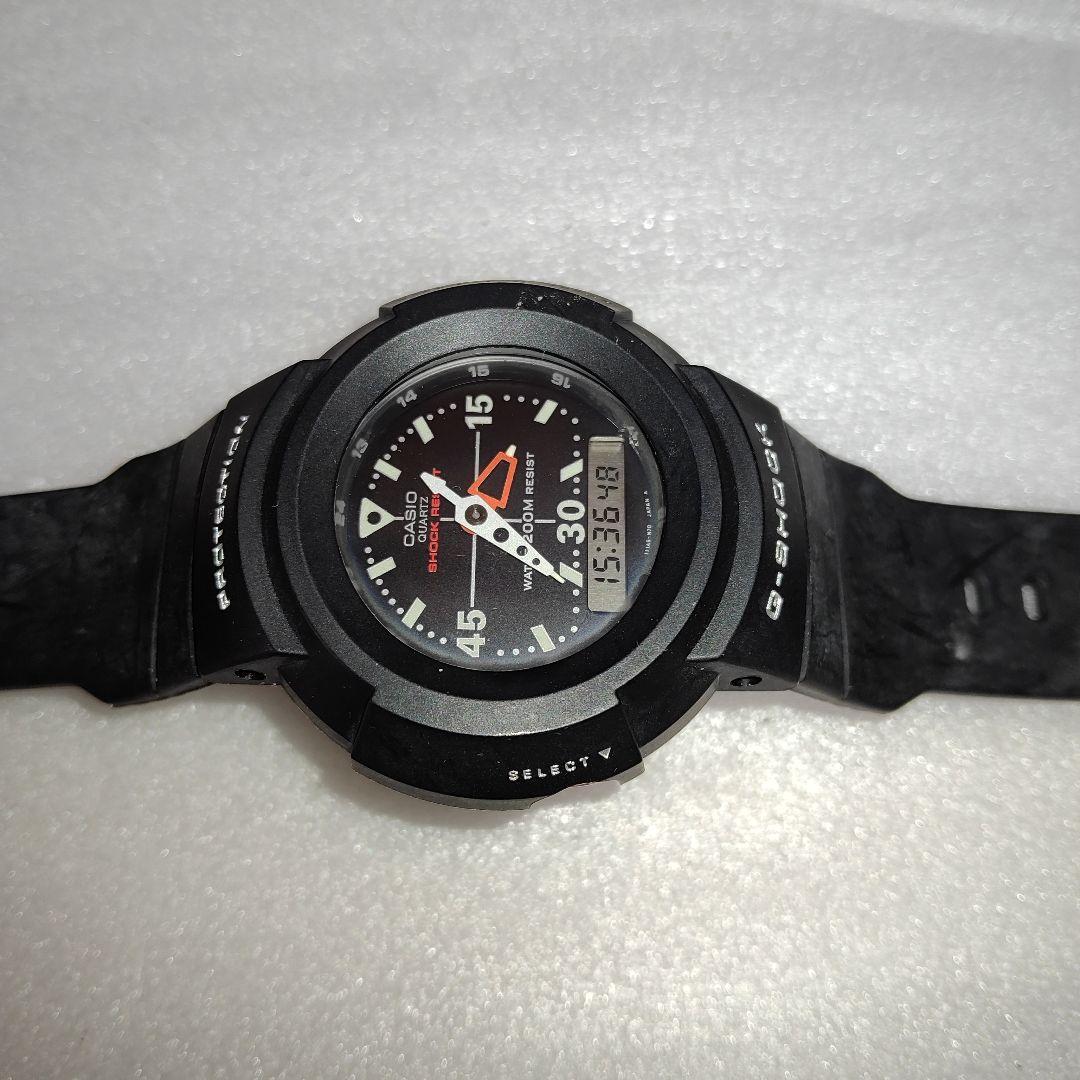 Casio G-Shock AW-500-1EV Analog Watch Screw-Back Overseas Model