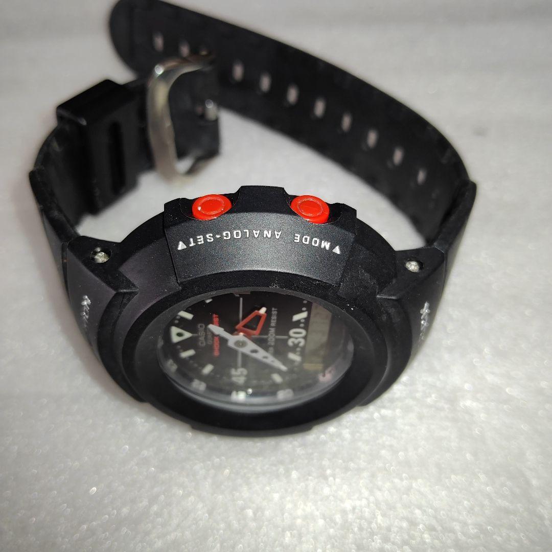 Casio G-Shock AW-500-1EV Analog Watch Screw-Back Overseas Model