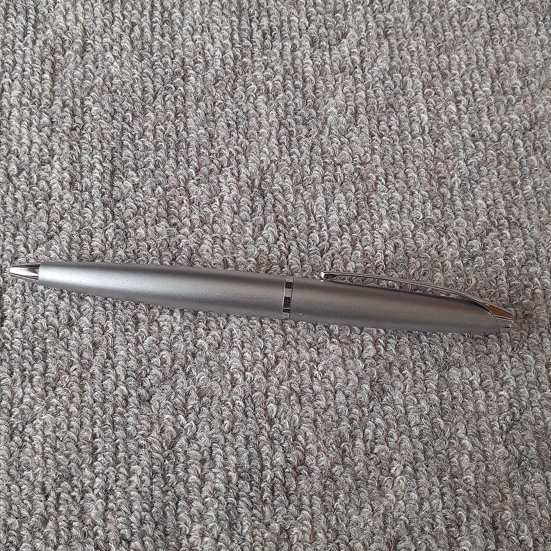 Cross Titanium Gray Ballpoint Pen in metal with sleek gray finish, brand new and unused.