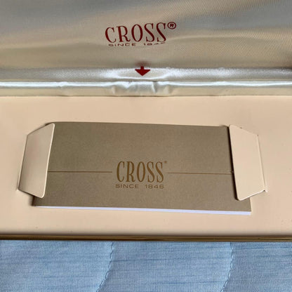 Cross Pen Set featuring a 0.5mm gold tone pencil with classic design and dedicated case
