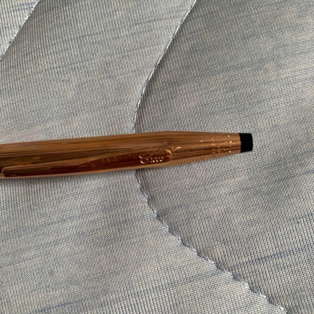 Cross Pen Set featuring a 0.5mm gold tone pencil with classic design and dedicated case