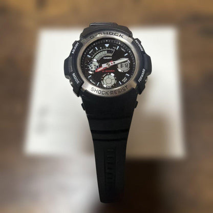 Casio G-Shock Digital Analog Watch Shock Resistant Black Rubber Band Japan Import