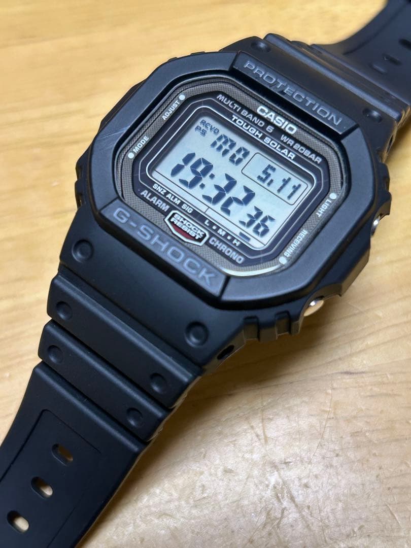 Casio G-Shock GW-5000U MultiBand6 Radio Solar Watch Japanese Made